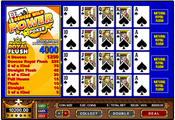 Get $11.00 Free to Play Deuces Wild Power Poker at Casino Kingdom. CLICK HERE!