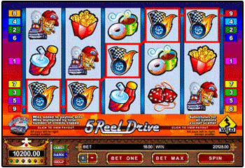 5 Reel Drive Slot Screenshot