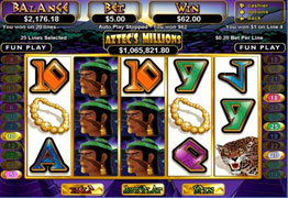 Aztecs Millions Slot Screenshot